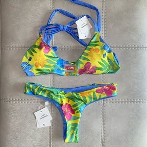 NWT LSEA swim reversible bikini